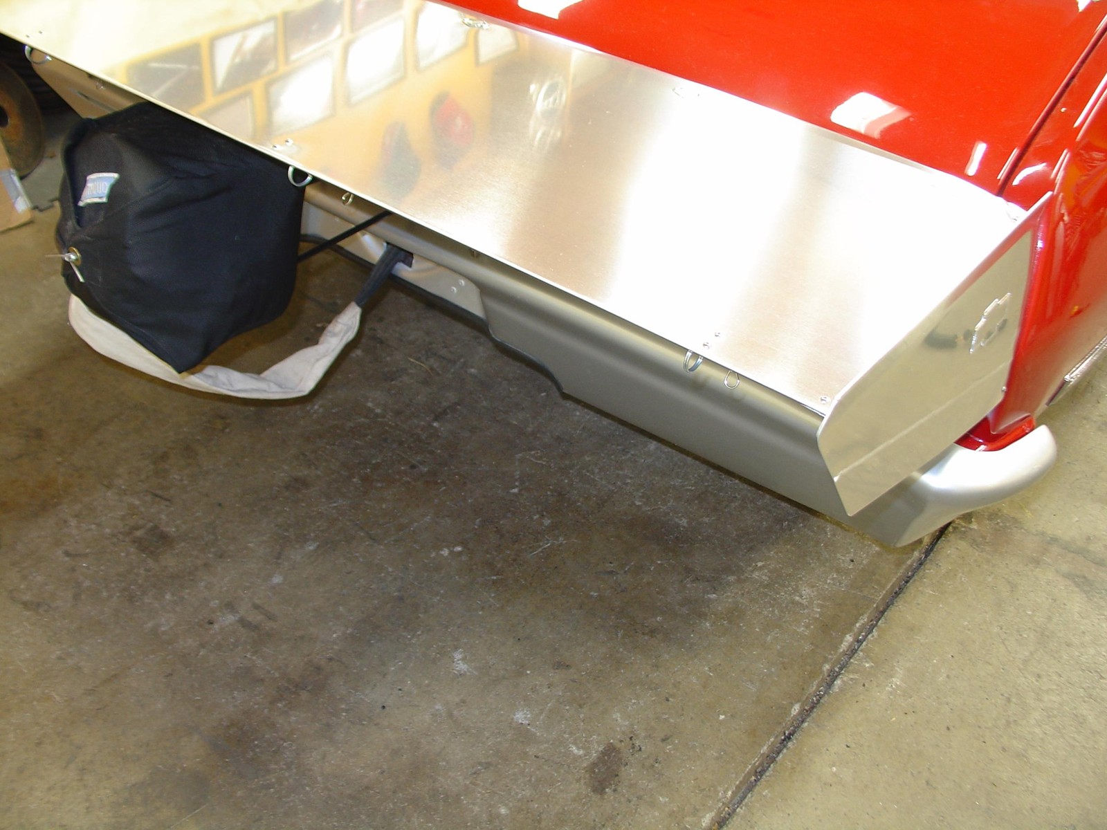 Chevy Nova 68-74 Aluminum Pro Race wing Polished, Black, Brushed Anodized