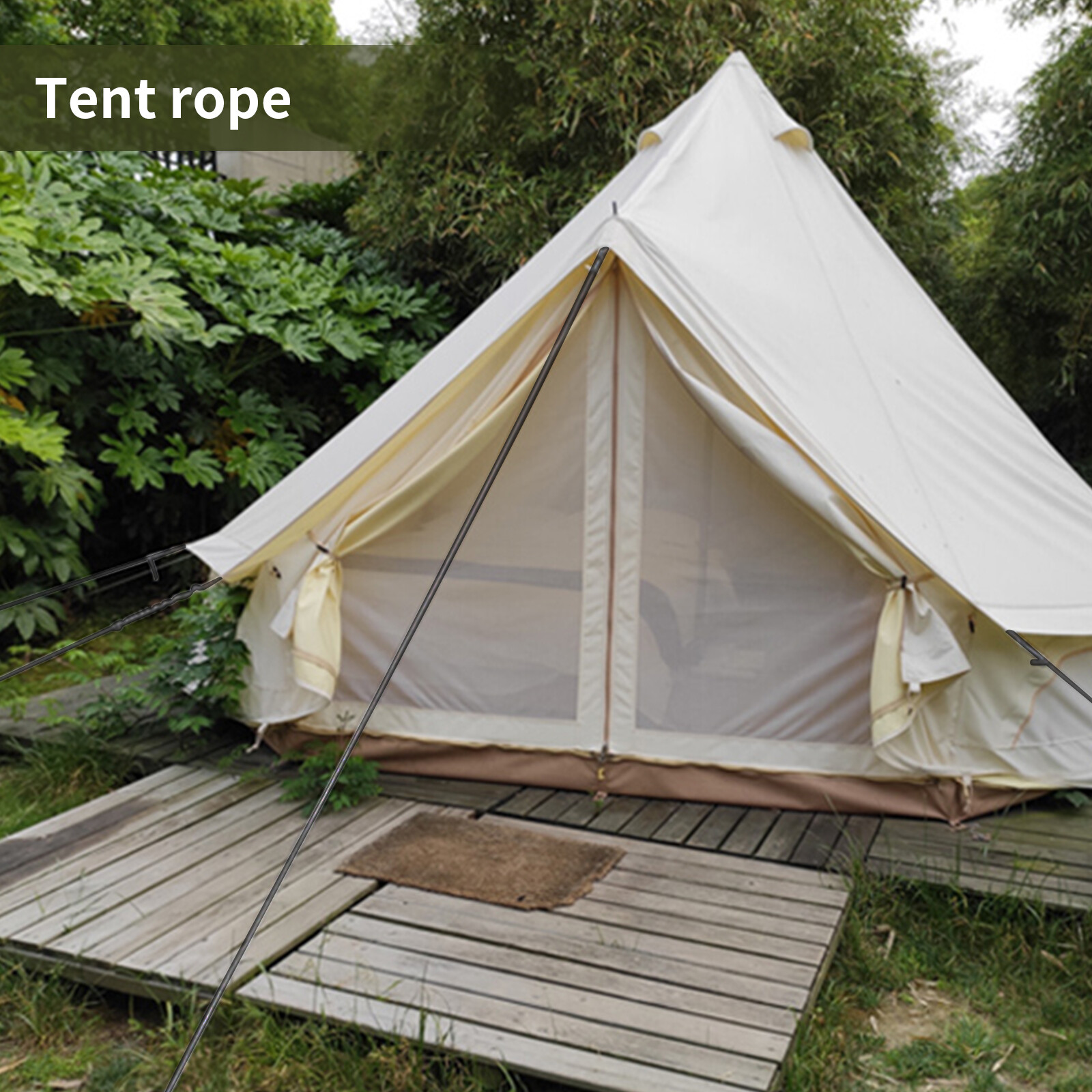 50ft-250ft Bungee Cord 1/8" Shock Cord Marine Grade Heavy Duty Tie Down Rope