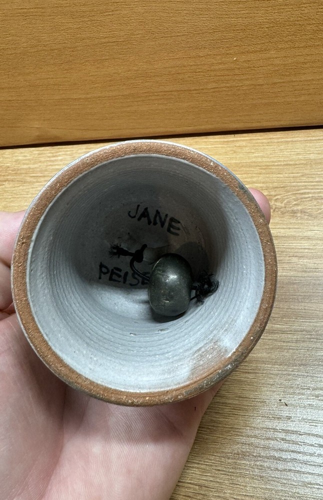 Bell Hand Made And painted ceramic bell.