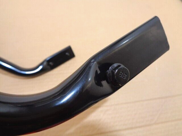 COMPRESSOR TOW HANDLE UNIVERSAL MULTI USE PULL HANDLE BLACK METAL with FIXINGS