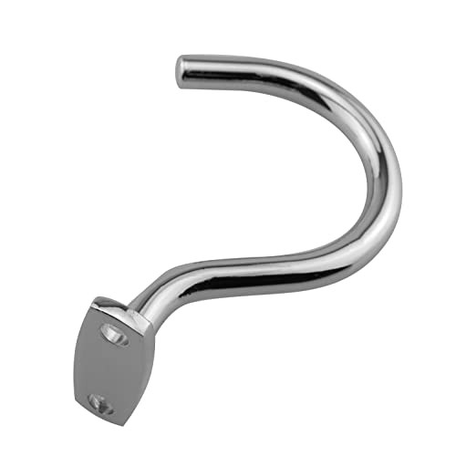 DGZZI Silver Snooker Billiard Table Solid Brass Board Cue Hook with 2PCS