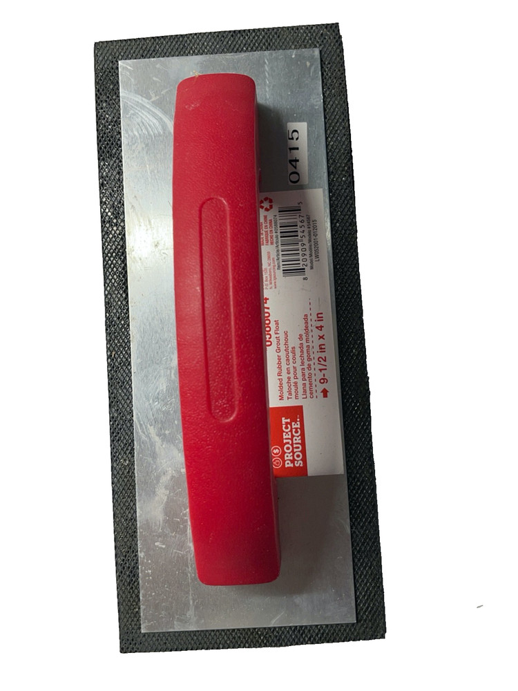 PROJECT SOURCE Molded Rubber Grout Float 9.5" x 4"
