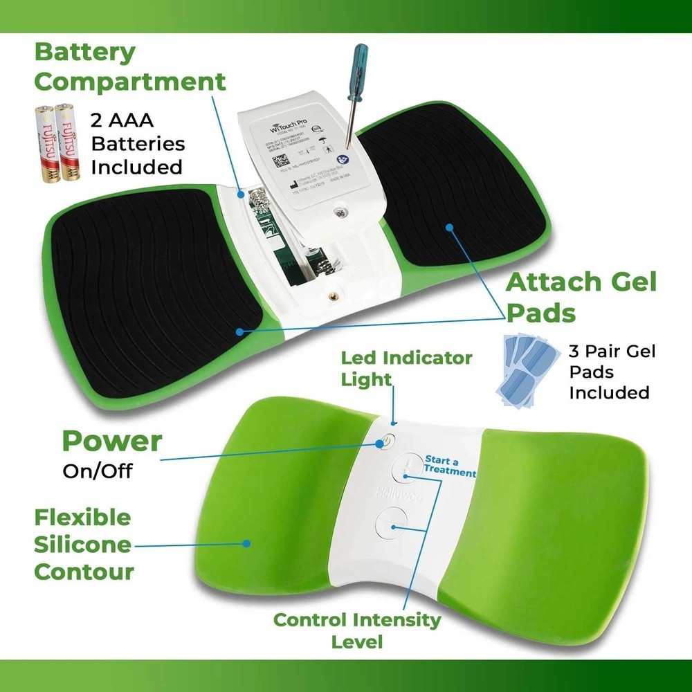 WiTouch Pro Bluetooth TENS Unit – Wireless Lower Back Pain Relief Device |