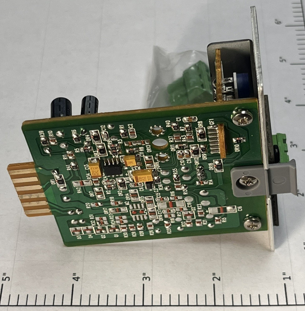 TOA U-03S Unbalanced Line Input Module with High / Low-Cut Filters, Removable Te