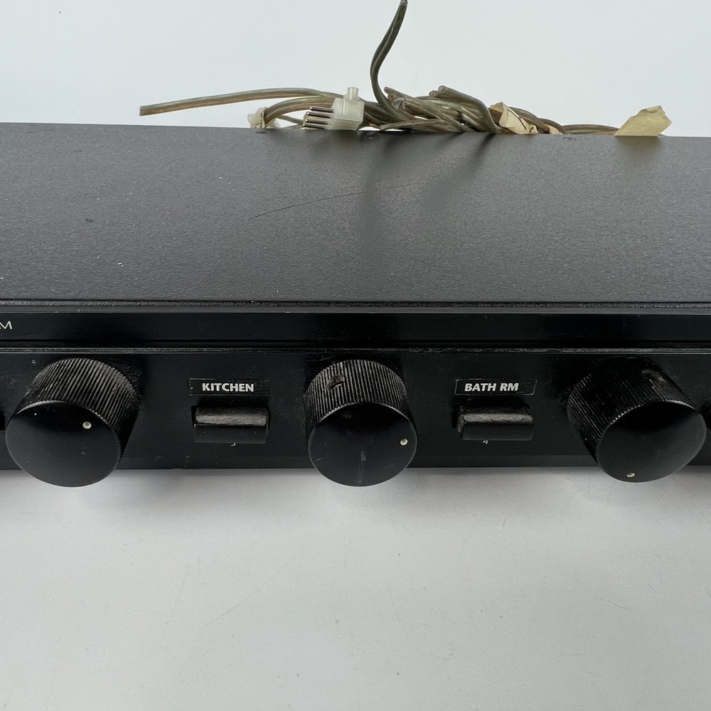 Niles SVL-6 6-Zone Speaker Selector Switch Volume Control System Untested