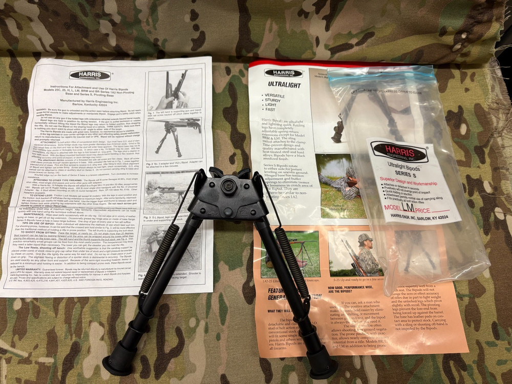 💢Harris SERIES-S-LMP Bipod💢