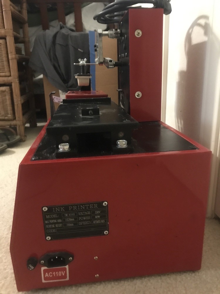 YM 600-B Table Round Plate Printed Code Machine