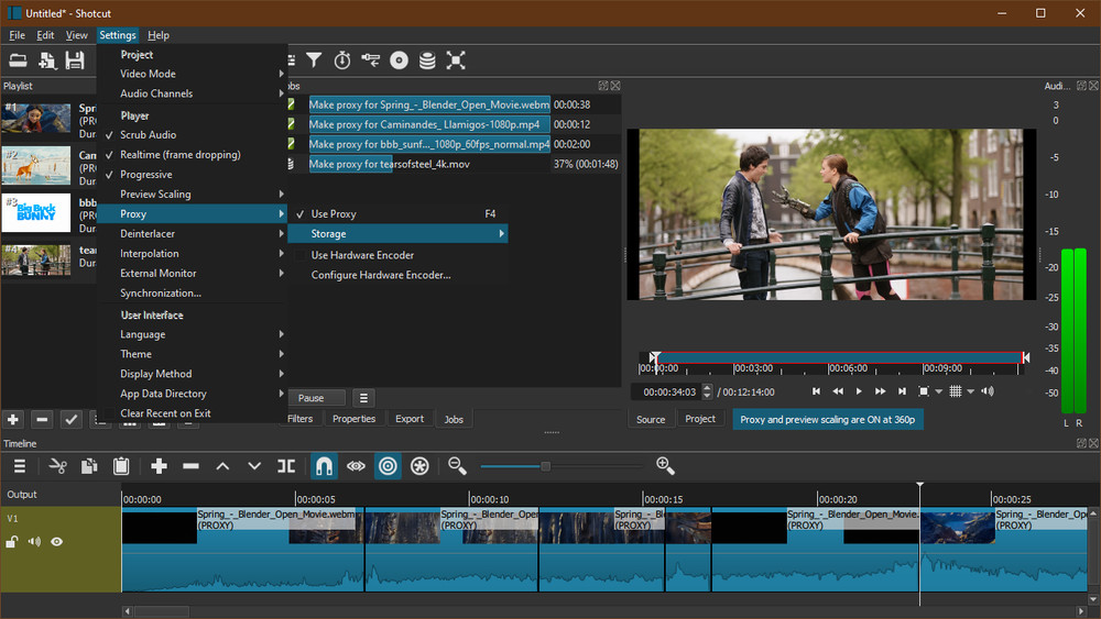 Shotcut Professional HD Video Editing Software Suite for Mac on CD-ROM