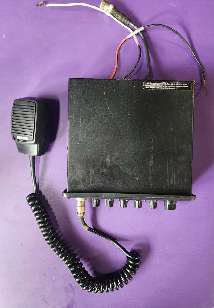 Maxon MCB-100 WXD Mobile CB Radio UNTESTED