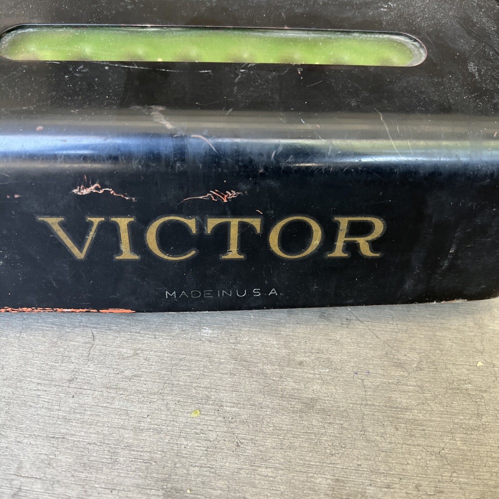 Antique Original Victor Adding Machine 18”x 10” Heavy