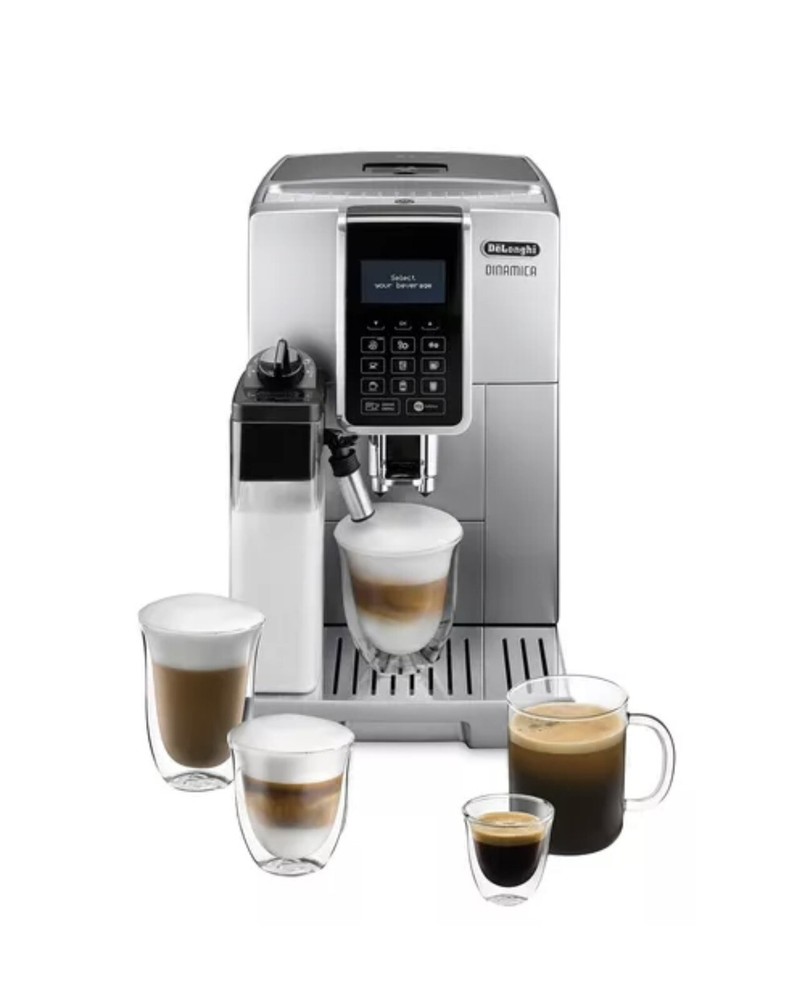 De'Longhi Dinamica Automatic Espresso Machine - Silver
