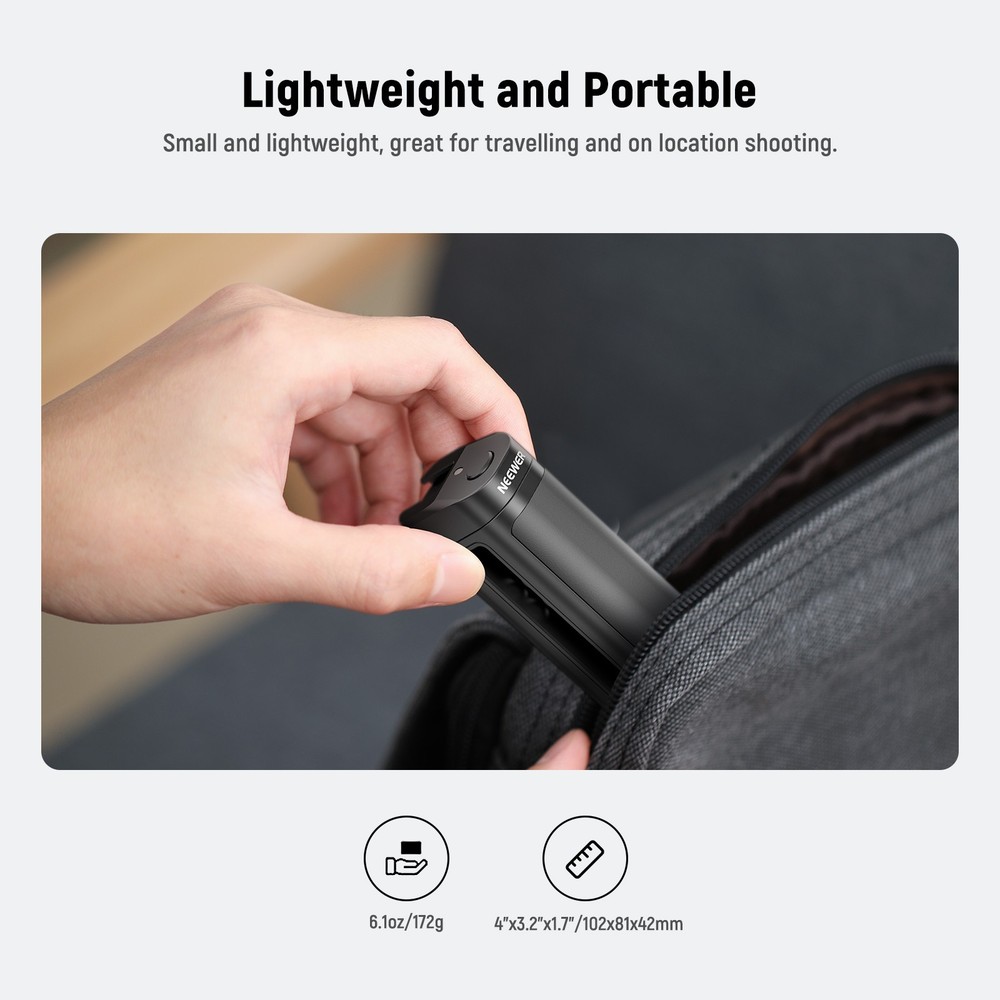 NEEWER Side Handle Grip Wireless Remote Shutter for Smartphone Cage PA005E