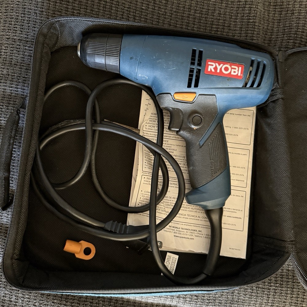 RYOBI D42 3/8" 120V CORDED DRILL/DRIVER  3D