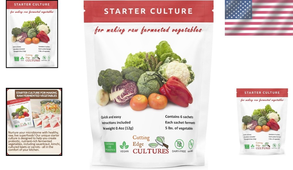 Cutting Edge Fermentation Blend, 6 Pouches
