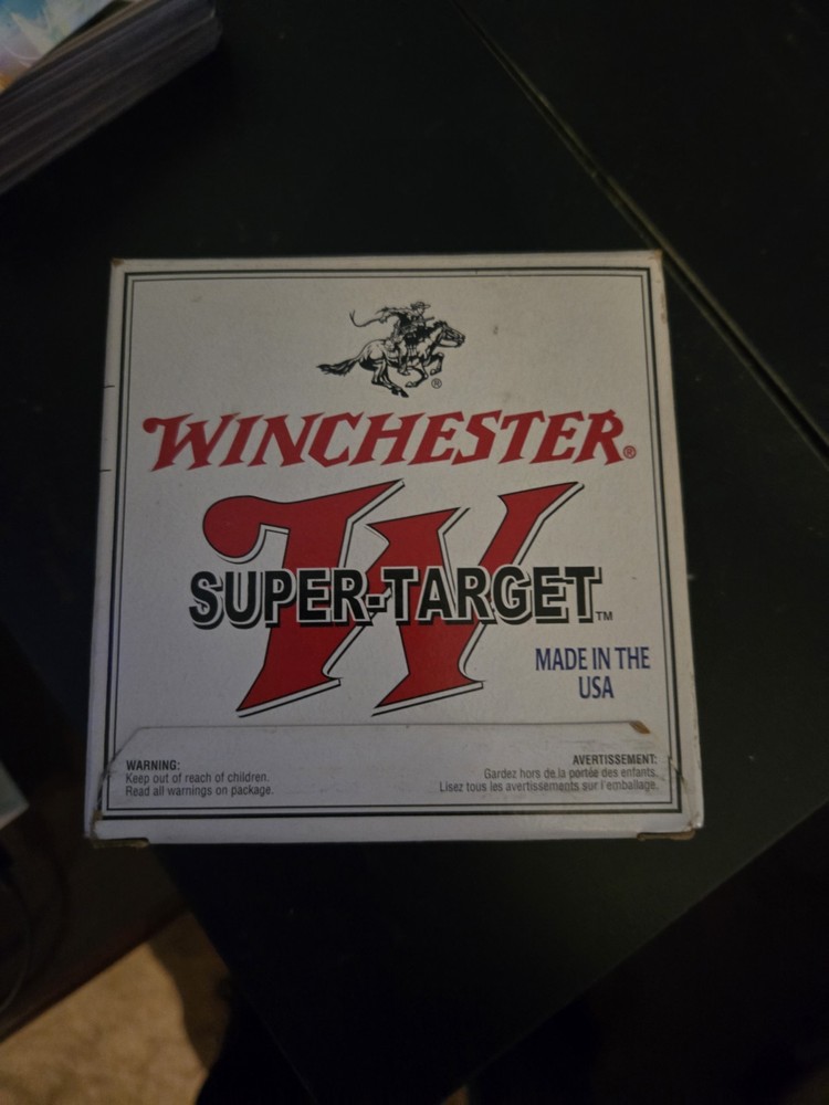 Winchester Super Target 12g Collector's EMPTY BOX