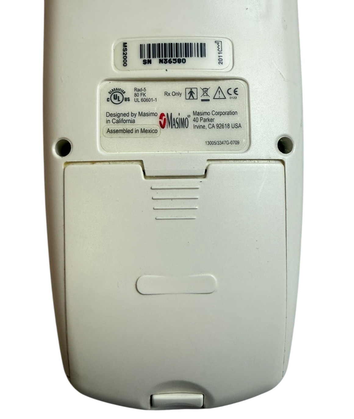 Rad-5 Masimo Rad-5 Pulse Oximeter Handheld SpO2 Monitor MADE IN USA