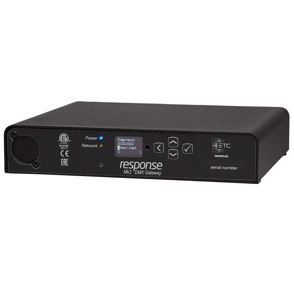 ETC Response Mk2 4-port Portable Gateway, Terminals