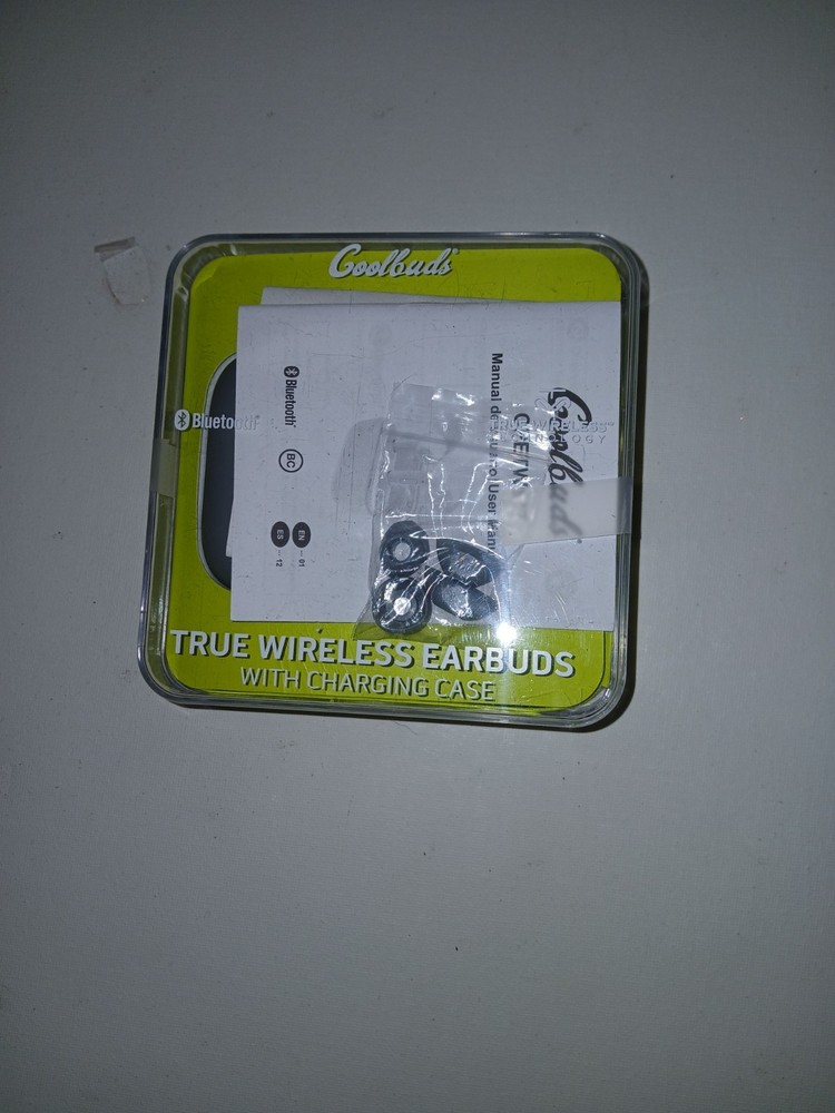 Goolbuds True Wireless Earbuds with a charging case