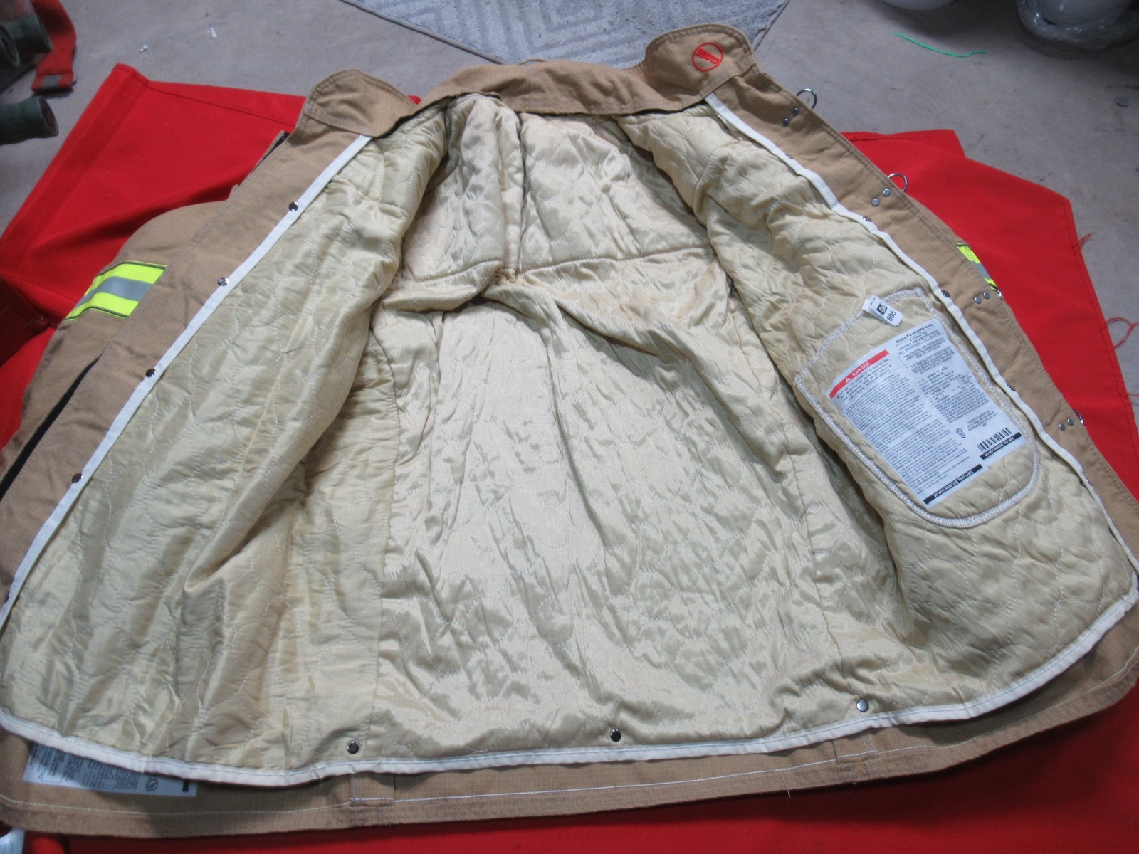 MFG 2015 GLOBE GXTREME DRD 48 +2 x 35 Firefighter JACKET COAT Turnout Bunker