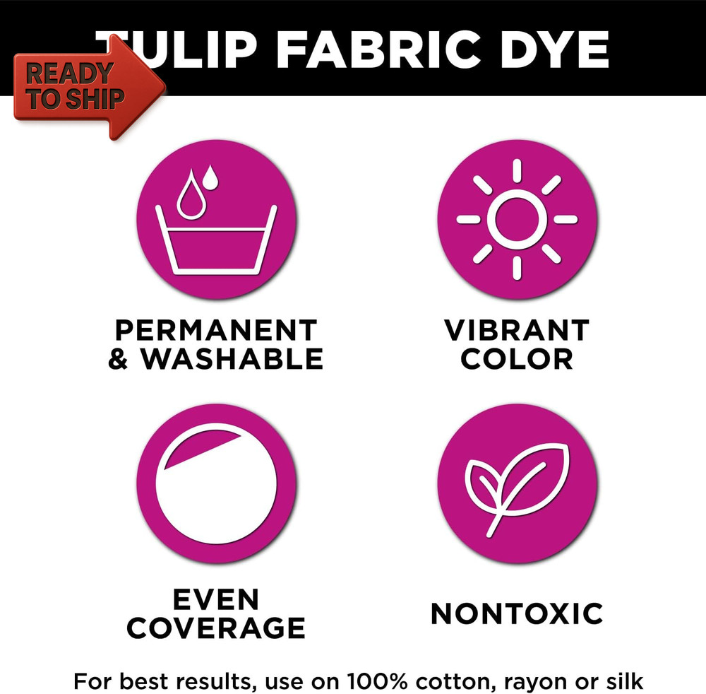 Tulip Permanent Fabric Dye- Black (26588)