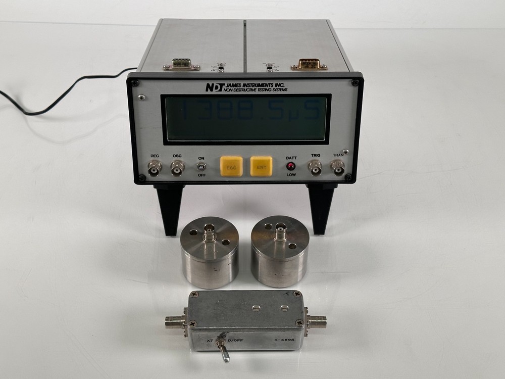 JAMES V-METER MK-II/C-7901 NDT Instruments w/ Case