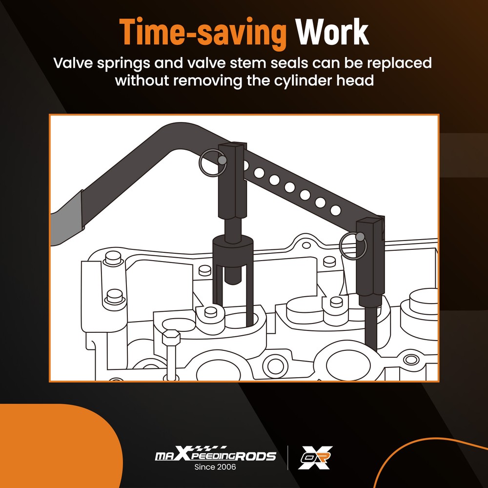 2112 Valve Spring Compressor Kit Remover &Installer Disassembling Tool for VW