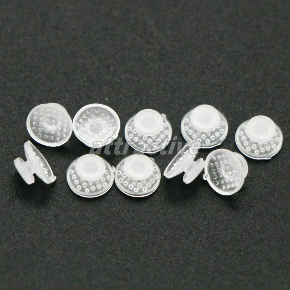 Dental Round Lingual Button Ceramic Clear Invisable Retainer Aligner Bondable