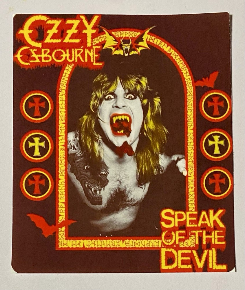 OzzY  4” x 3.25” vinyl sticker