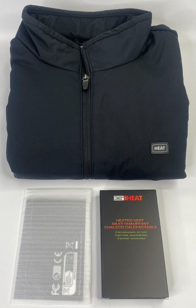 32 Degrees Rechargeable Heated Vest, Large ***OPEN BOX***