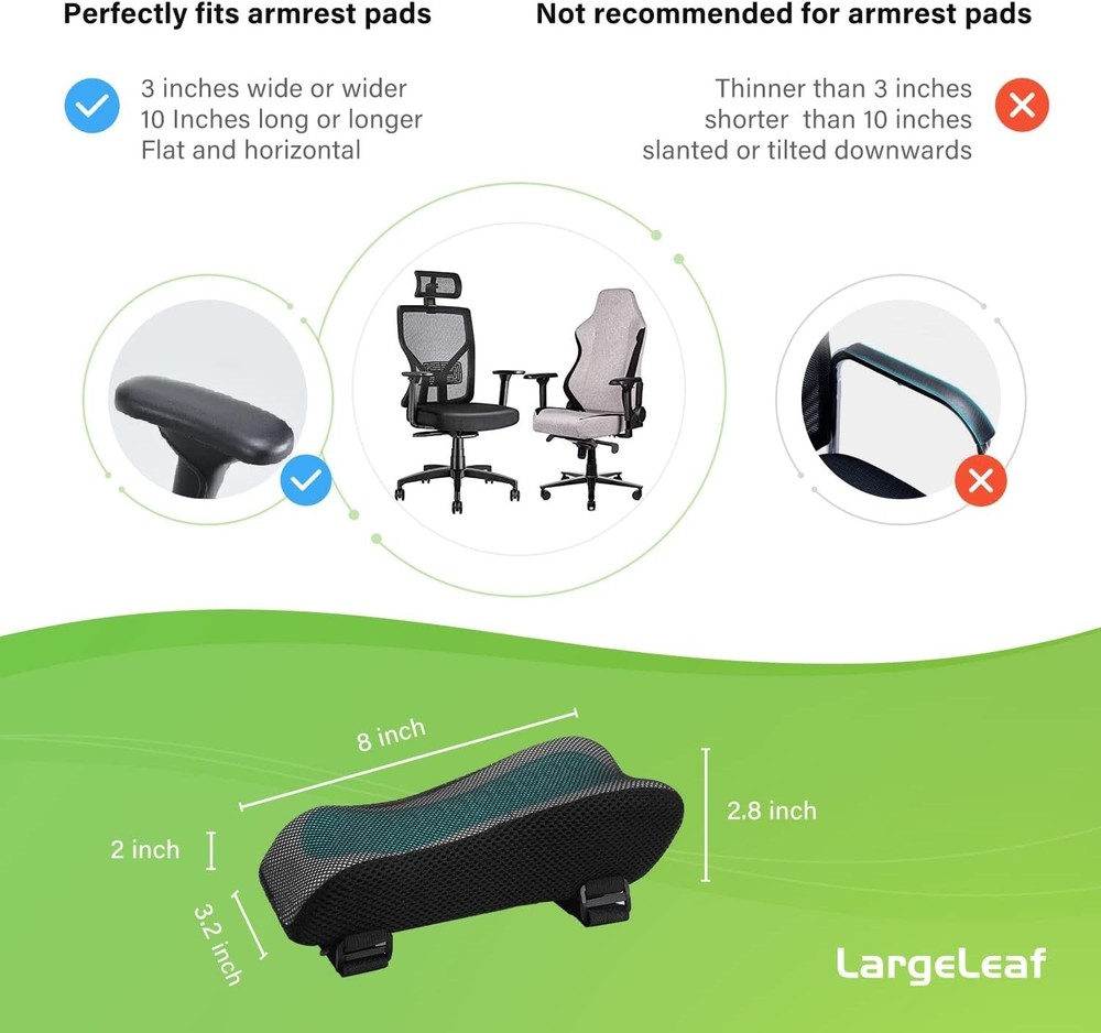 Armrest Cooling Gel Pads