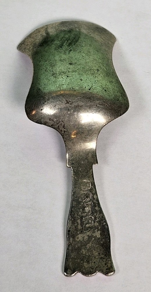 Vintage Denmark Silver Plated Tea Caddy Collector Spoon