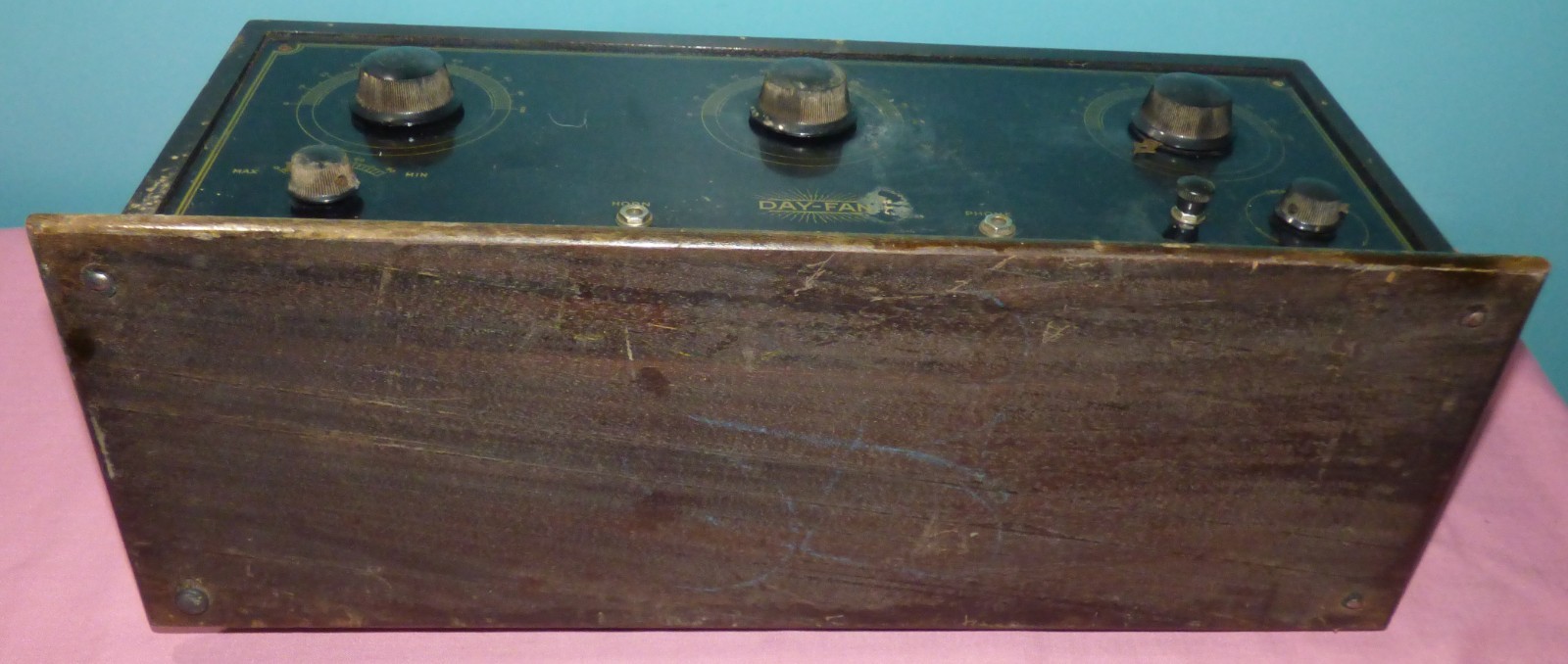 Day-Fan OEM-7 Tube Radio Dayton Fan Motor Company Vintage 1920s