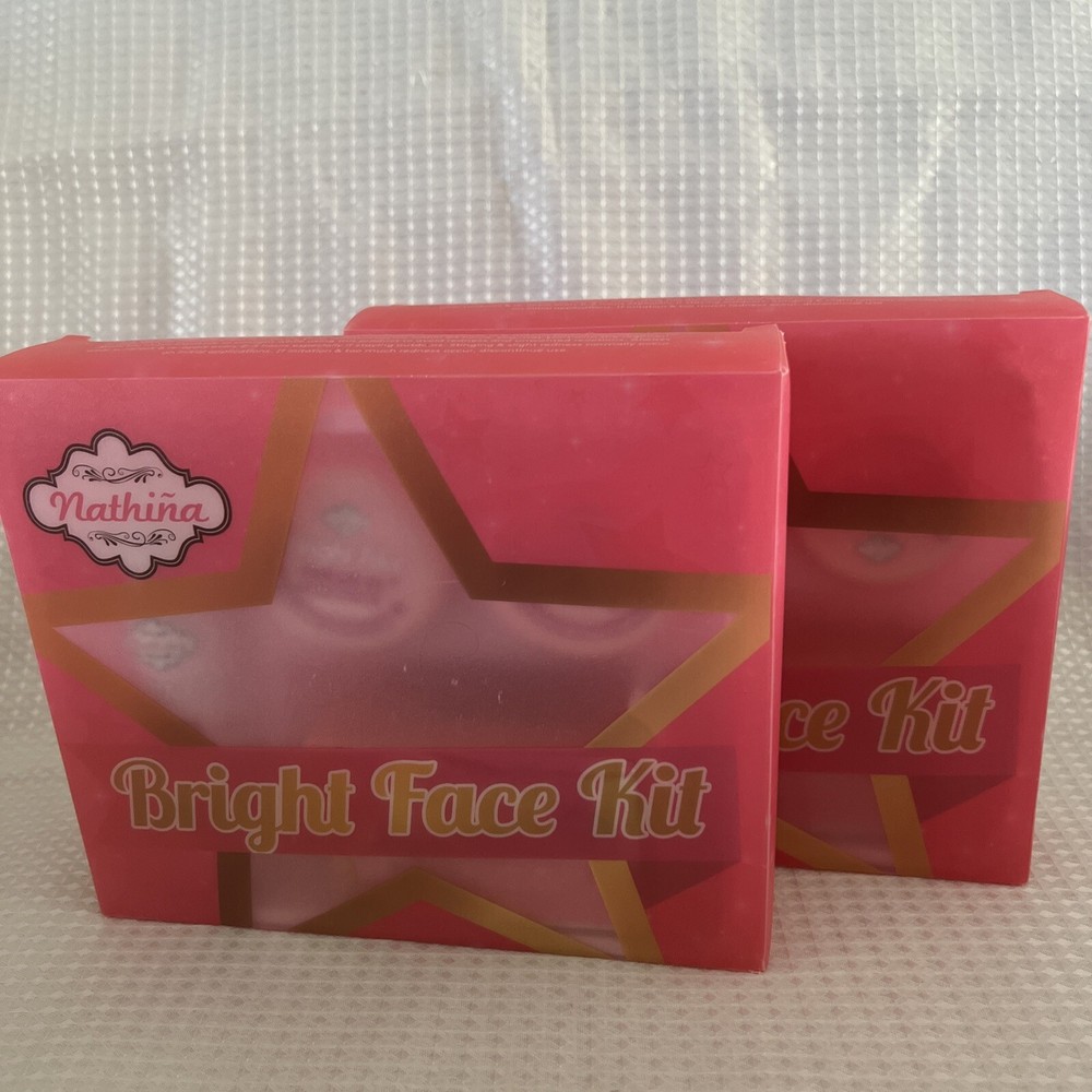 2x Nathina Bright Face Kit (New Packaging)
