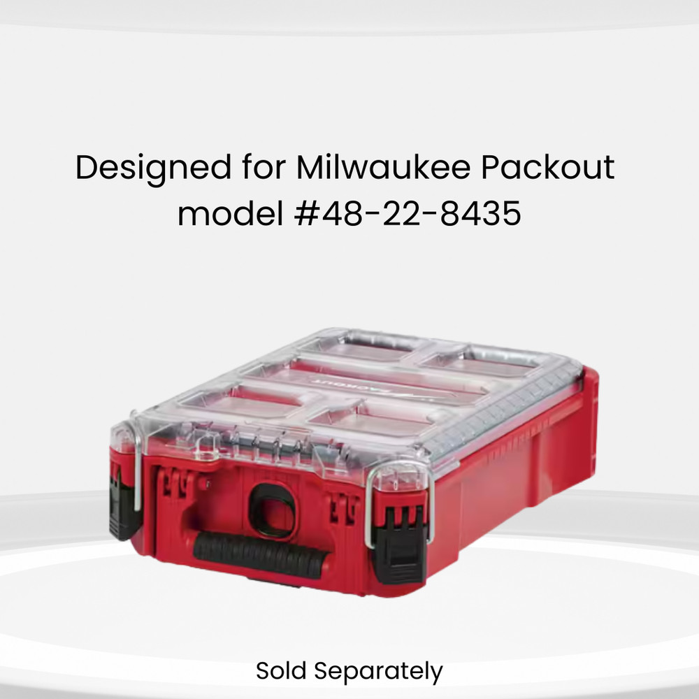 CUSTOM Double Stack Pistol Insert for Milwaukee Packout –Message Before Purchase