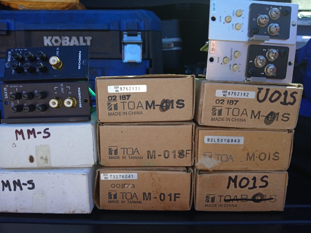 Toa, Bogen Input Modules