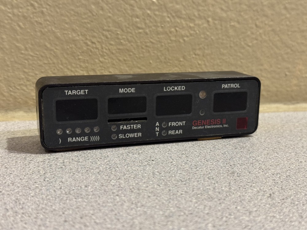 Decatur Electronics Genesis II Select Directional Radar Module / Head Only