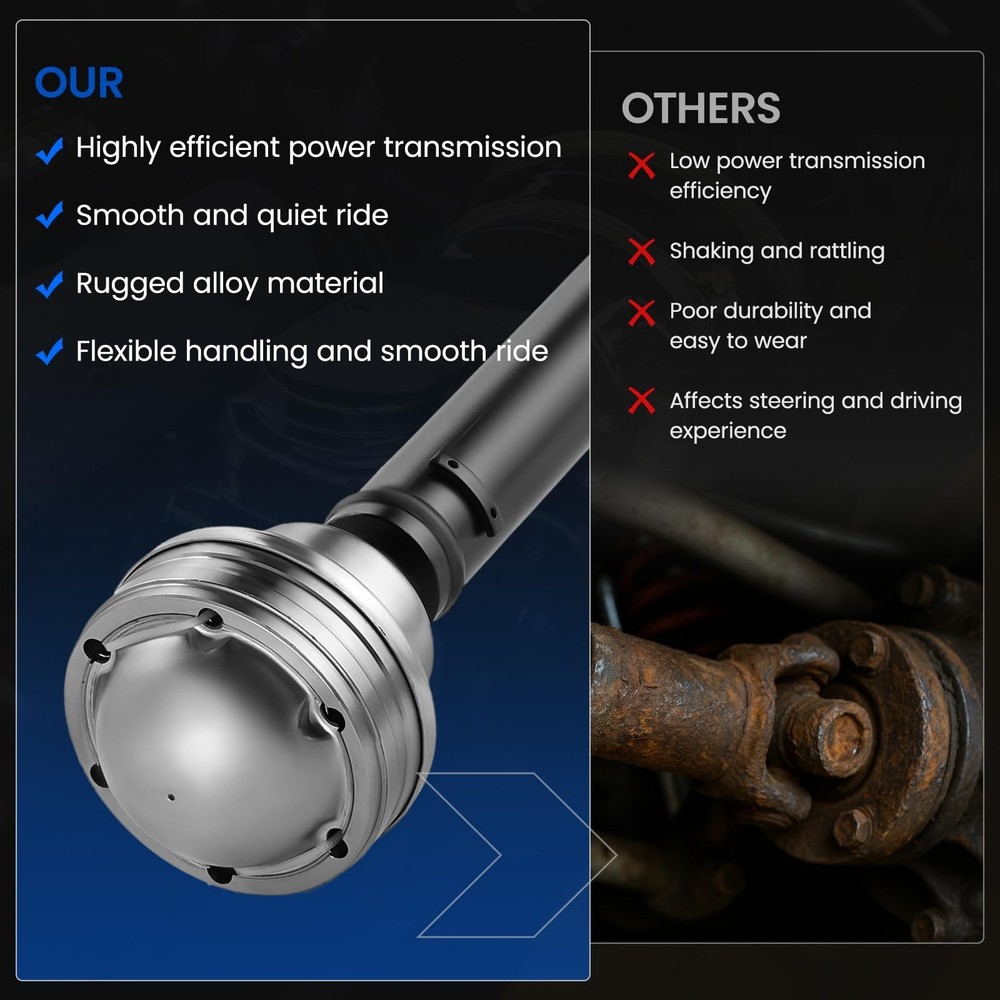 936-813 Front Drive Shaft Assembly - Compatible with Ford Ranger/Explorer, Ma...