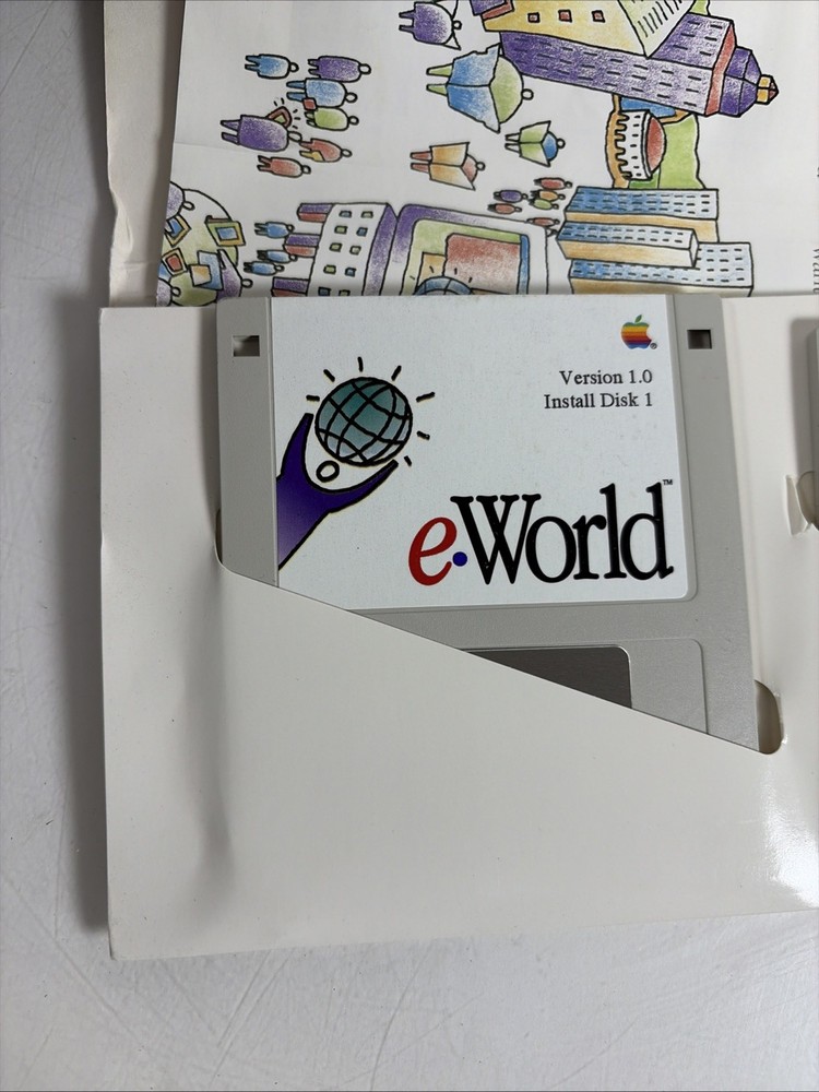 Apple e-World for PC Installation Floppies Install 1 & 2 Version 1.0 Booklet