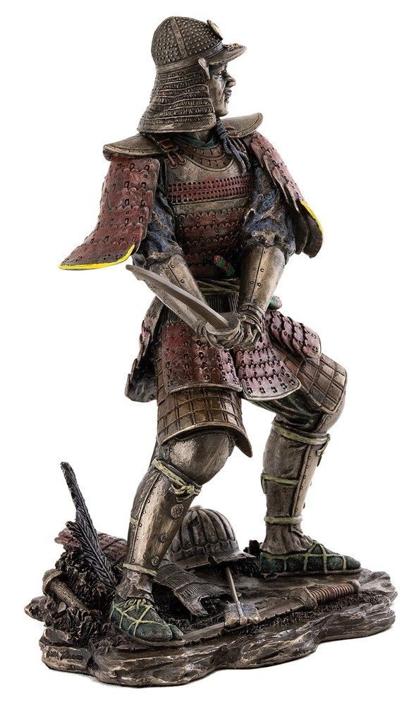 Top Collection Medieval Japanese Samurai Statue - General Minamoto Warrior Sc...