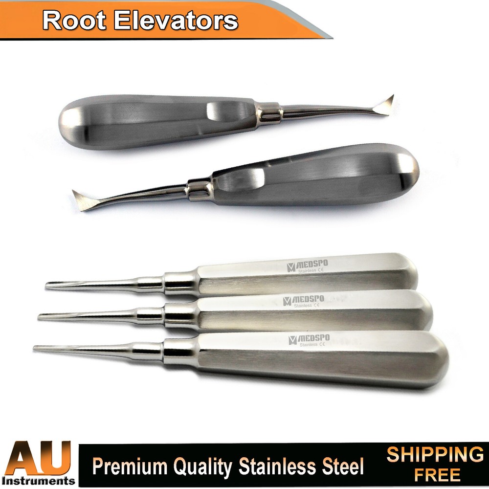 Surgical Root Elevators  Coupland Tooth Loosen Pulling Dentistry Lab Instruments
