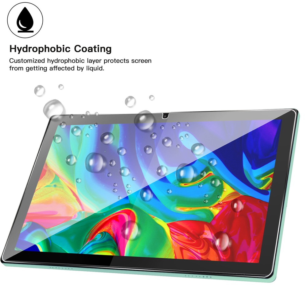 For Vortex Tab10 Tablet 10.1 Inch Tempered Glass Screen Protector 9H HD Clear