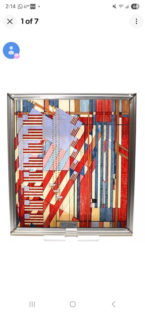 Frank Lloyd Wright Hanging Art