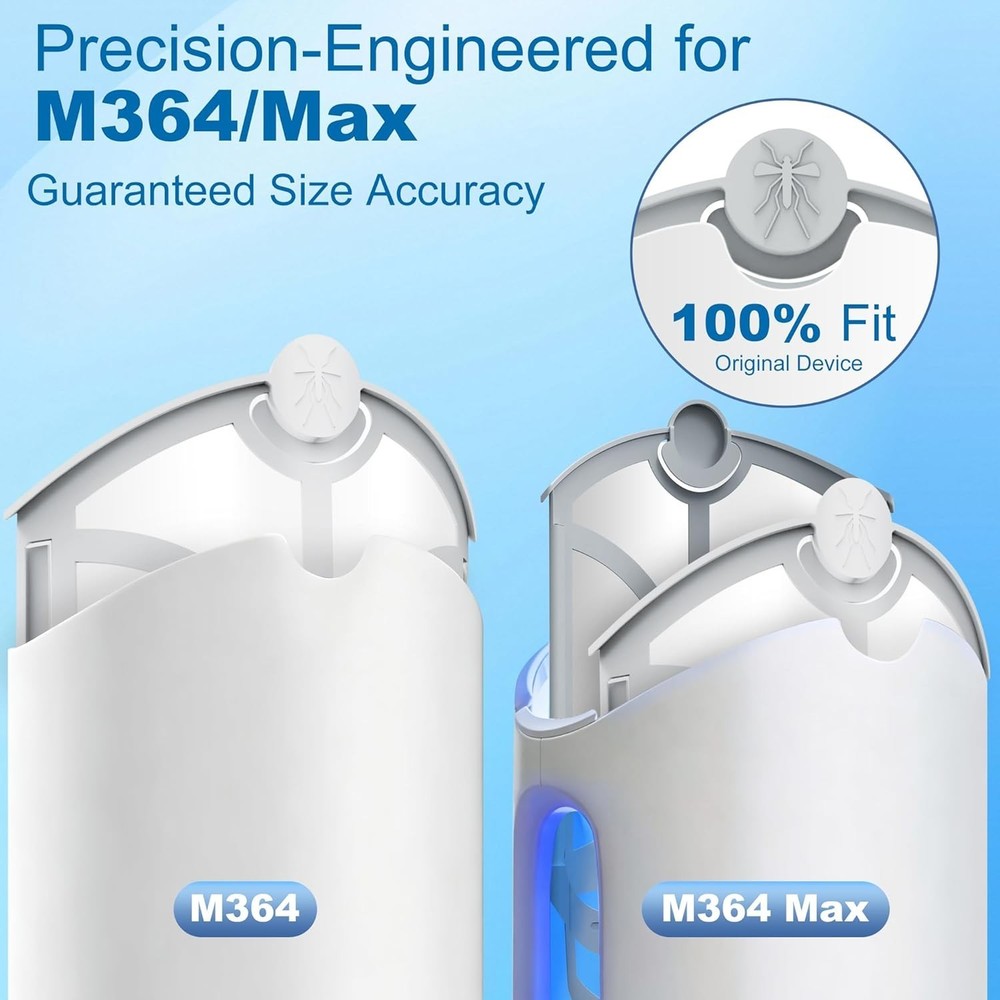 Flying Trap Refills - 10 Pack for zzevo M364 M364A Max