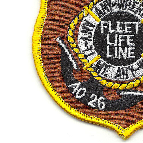 USS Salamonie AO-26 Replenishment Oiler Ship Patch