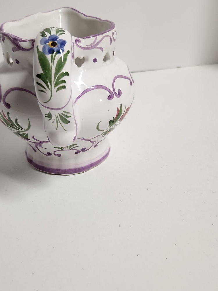 Hand Painted Pitcher Portugal RCCL