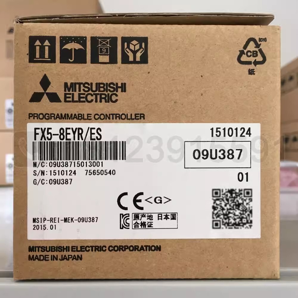 1pcs Mitsubishi PLC FX5 Extension Module FX5-8EYR/ES