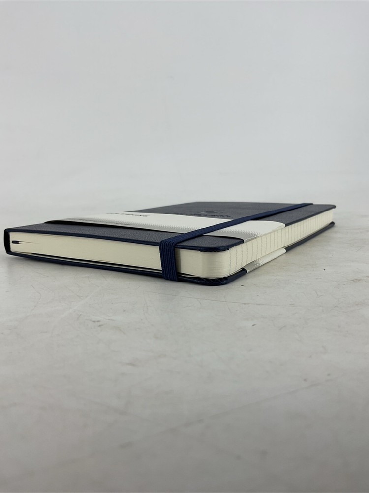 Elastic Path Moleskine Dotted Notebook Blue NEW