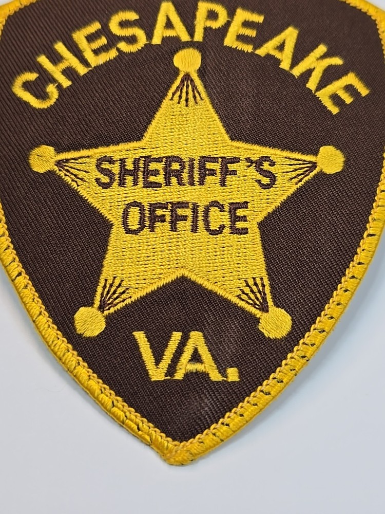 Chesapeake Sheriff's Office Patch Virginia