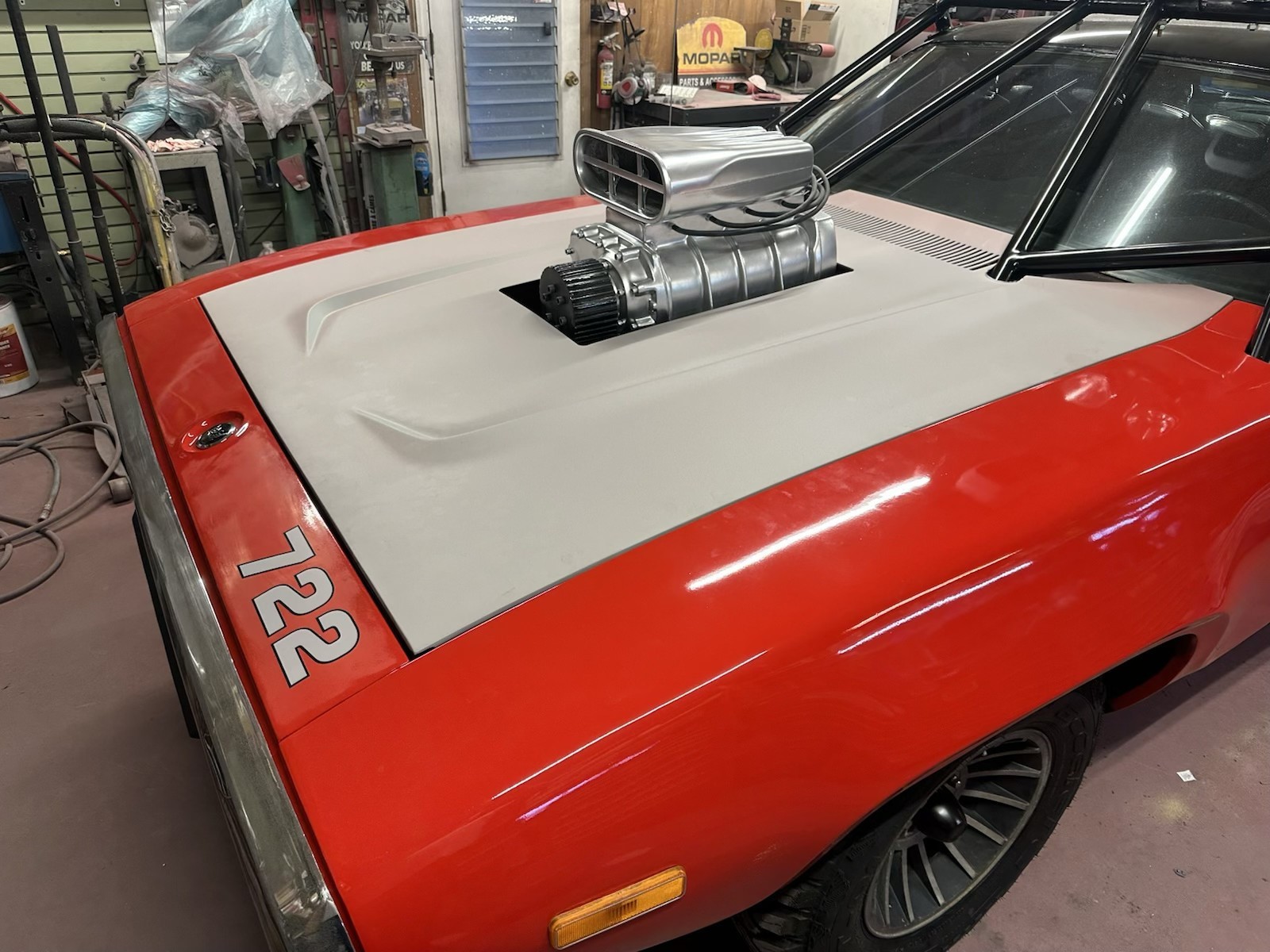 #6-71 supercharger/Blower replica Prop wall art man cave hot rat rod scoop nitro