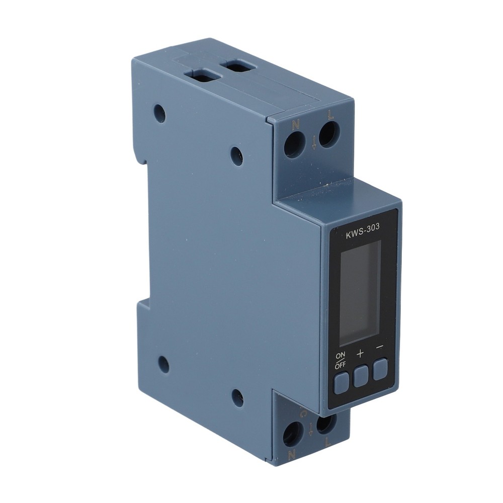 DIN Rail Compatible KWS303 Multifunctional Power Meter for Efficient Use